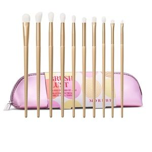 LIMITED EDITION Morphe Brush 10pcs Set w/Bag